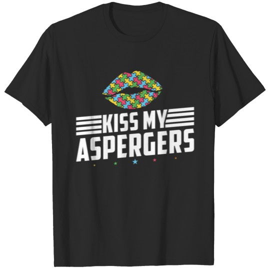 Discover Kiss My Aspergers Autism Awareness Sped Teacher T-shirt