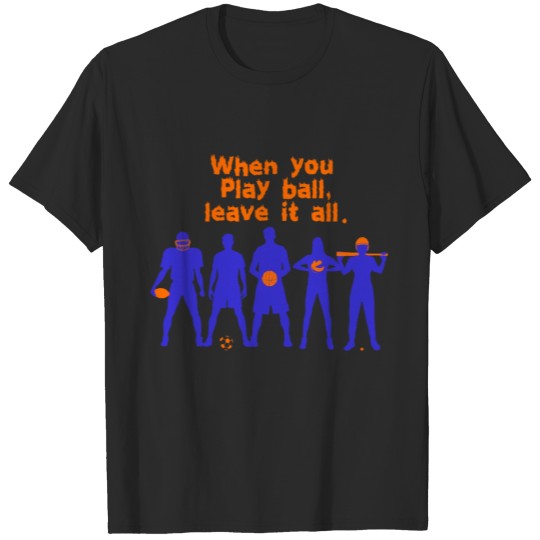 Discover Sport with balls is the coolest children's design T-shirt