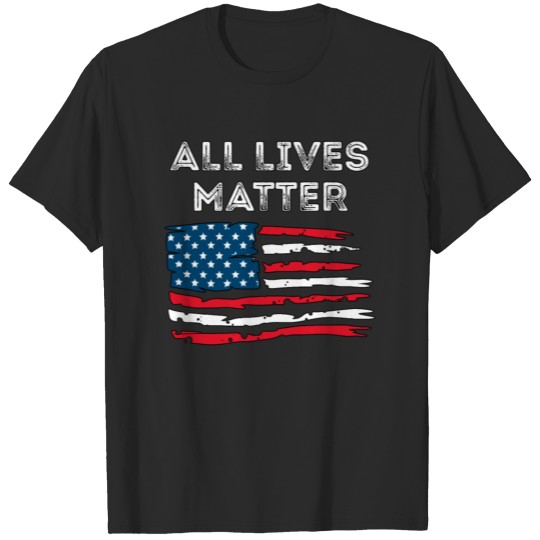 Discover All Lives Matter - Proud Awareness Black Power T-shirt