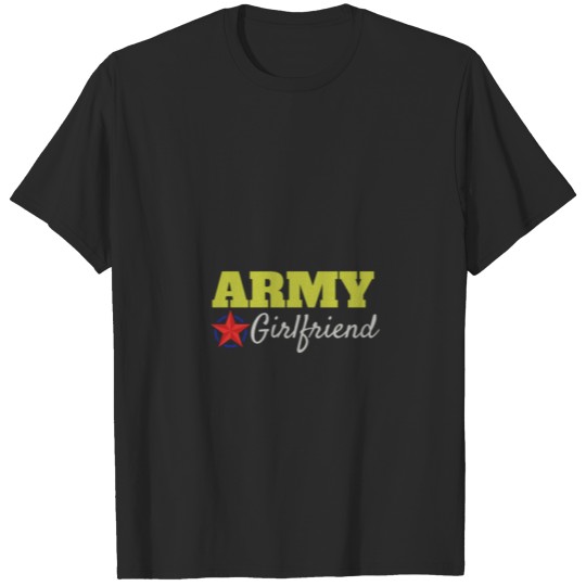 Discover Army Star Girlfriend design T-shirt