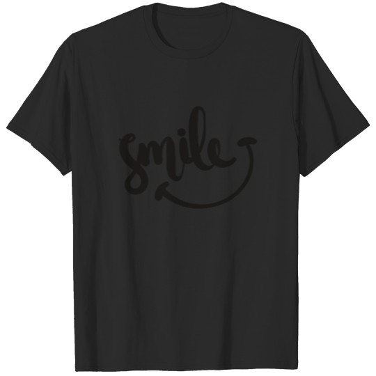 Discover Smile T-Shirt Funny Statement Smiley Tee-Gift Wome T-shirt