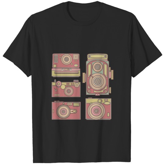 Discover Classic Camera in Color T Shirt T-shirt