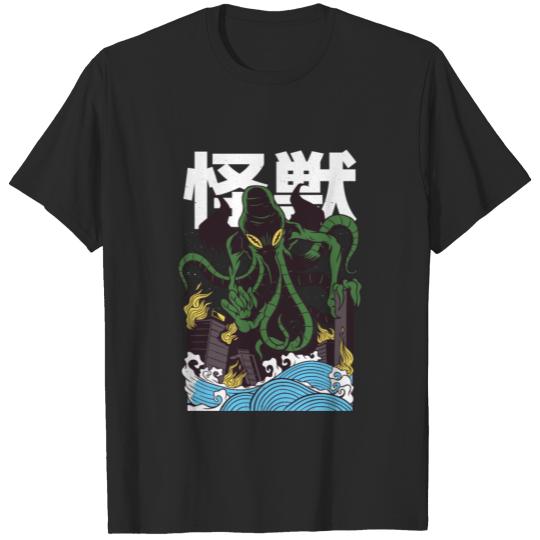 Japan Sea Monster T-shirt