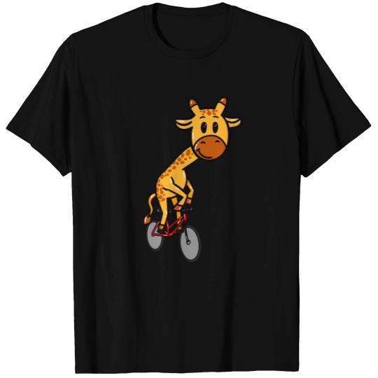 Biking Giraffe T-shirt
