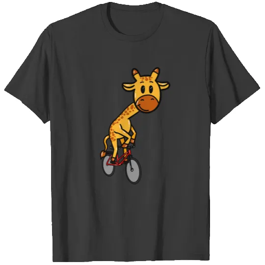 Biking Giraffe T-shirt