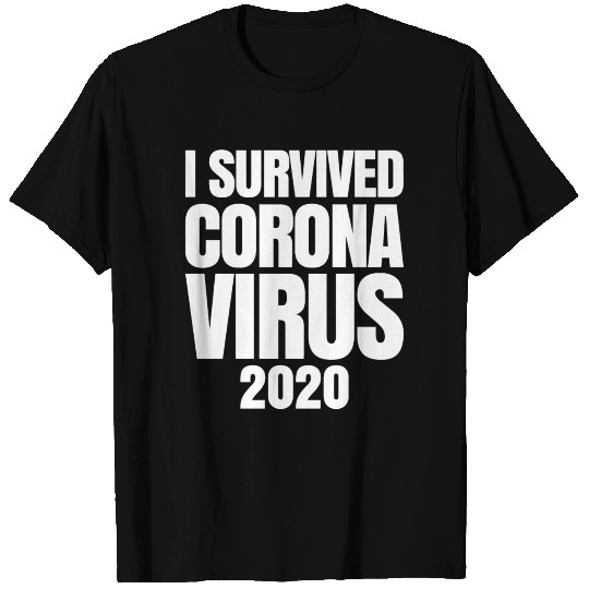 I SURVIVED CORONA VIRUS 2020 T-shirt