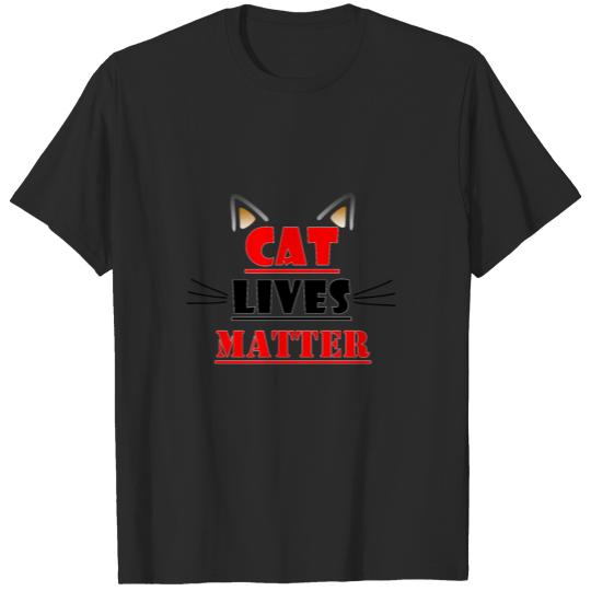 Discover cat lives matter4 T-shirt