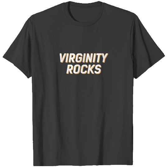 Virginity Rocks Light T-shirt