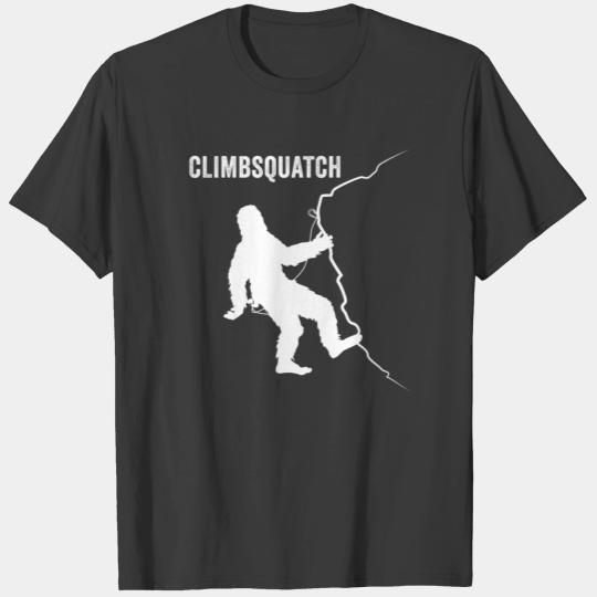 Bigfoot Shirt - Funny Rock Climbing Shirt - Sasqua T-shirt