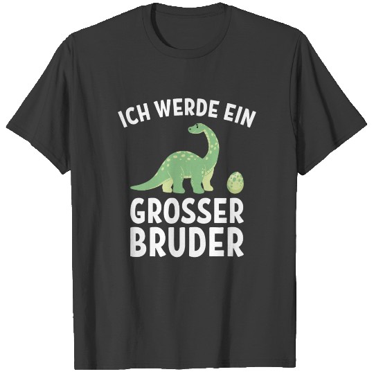 Big brother dino baby saying gift T-shirt