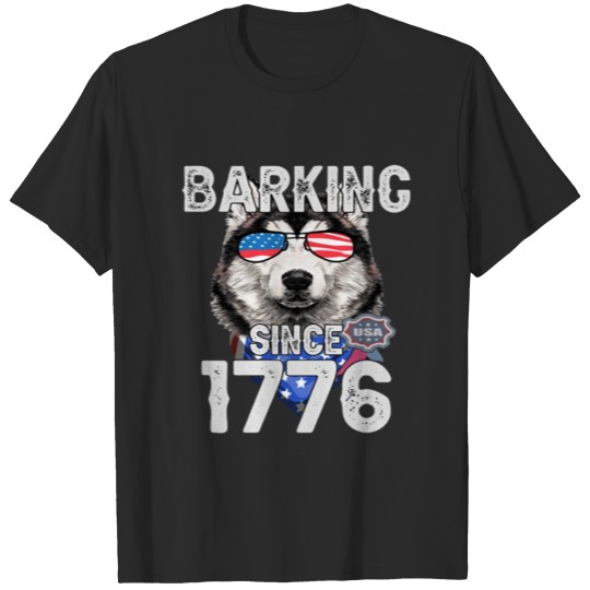 Discover BARKING SINCE 1776 T-shirt