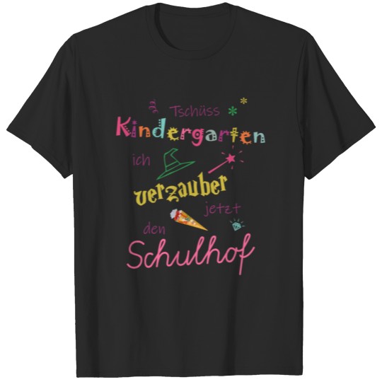 Discover bye kindergarten schoolyard magic magic T-shirt