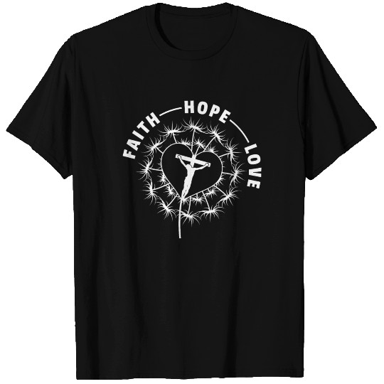 Jesus Christ Christianity Gifts Faith Hope Love T-shirt