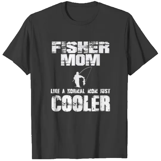 Fishing Mom Mother´s Day Gift Fishing License T-shirt