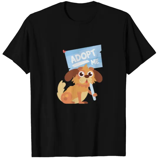 adopt me cute dog T-shirt