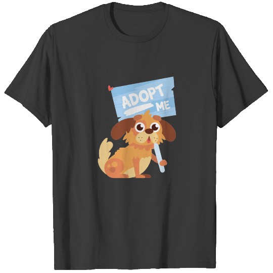 adopt me cute dog T-shirt