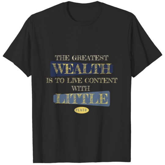 Discover Stoic Quote from The Great Philosopher Plato T-shirt