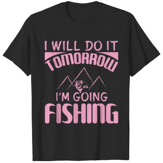 Discover Fishing sport fisherman funny sayings T-shirt