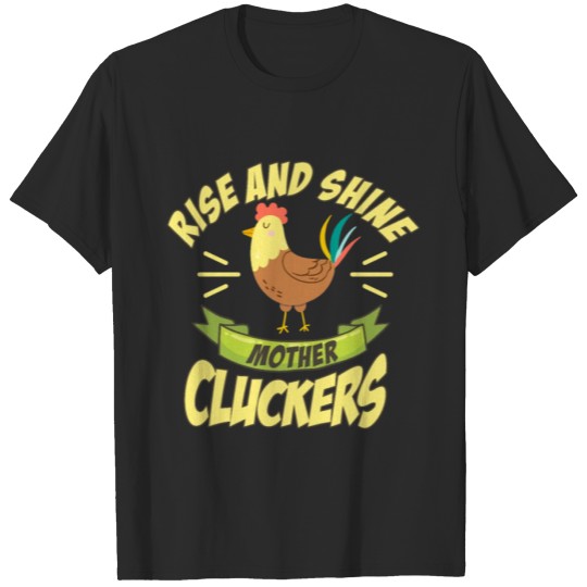 Discover Funny Rooster Chicken and Farm Lover Farming T-shirt