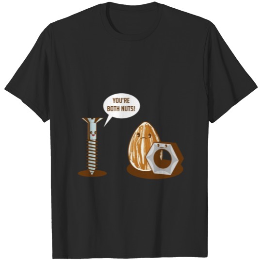 Discover Nuts Crazy Craftsman Funny Person Gift T-shirt