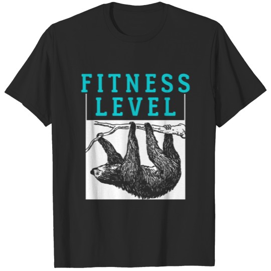 Discover Fitness Level Sloth T-shirt