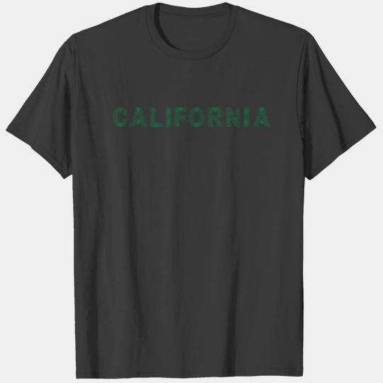 California Green Batik Art T-shirt