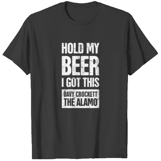 Battle of the Alamo / Texas & Davy Crockett T-shirt