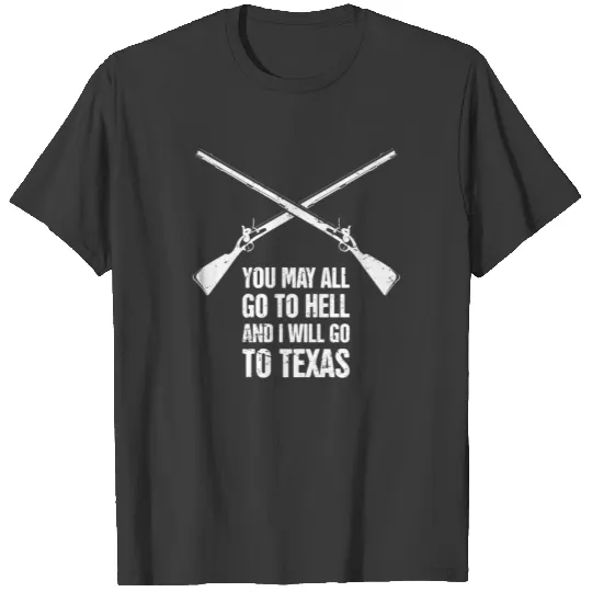 Battle of the Alamo / Davy Crockett & Texas T-shirt