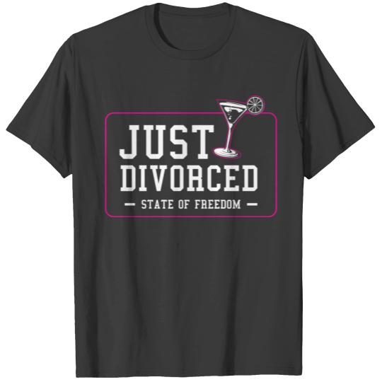 Discover Divorce Divorced Celebrate New Single Party Gift T-shirt
