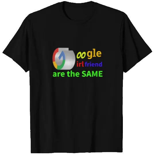 Google & girlfriend are the same T-shirt