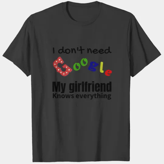 I don't need google. T-shirt