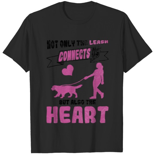 Discover Mum with dog love heart four-legged gift T-shirt