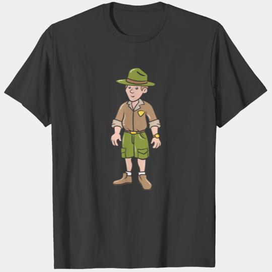 Future Game Warden Park Ranger Police Officer Gift T-shirt