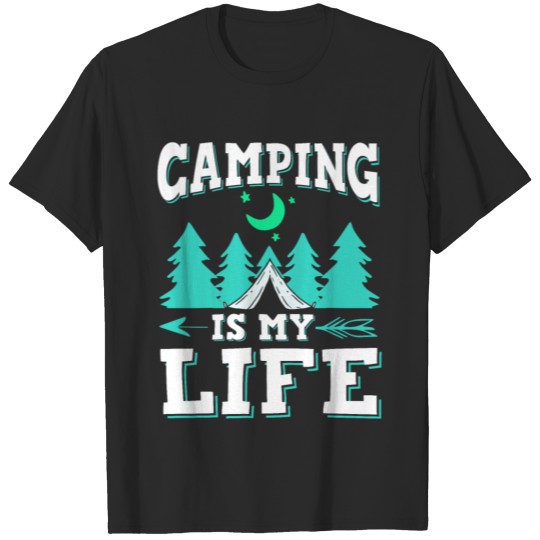 Discover Camping is my life T-shirt