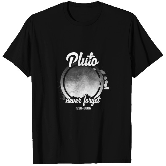 Never Forget | Planet Pluto | 1930- 2006 Vintage T-shirt