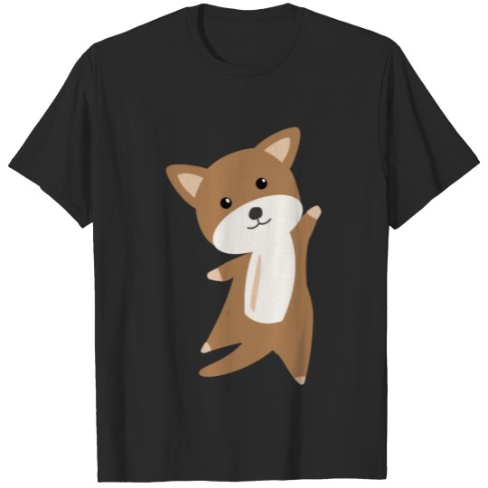 Discover Dog pet cute puppy hound animals animal for kids T-shirt
