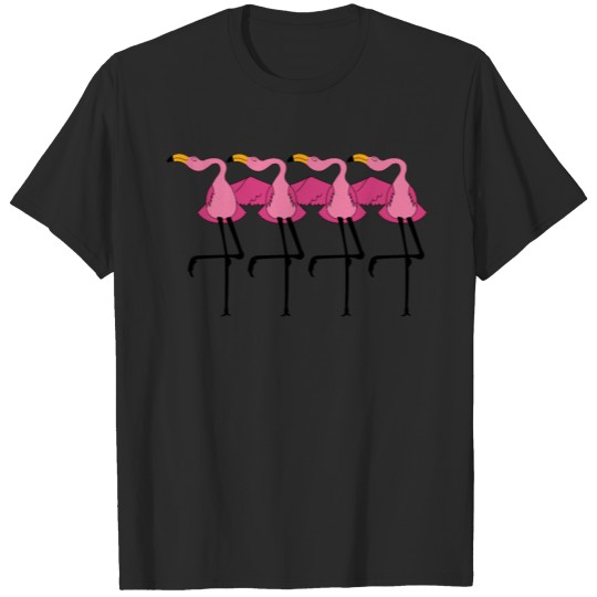 Discover Dancing Flamingos T-shirt