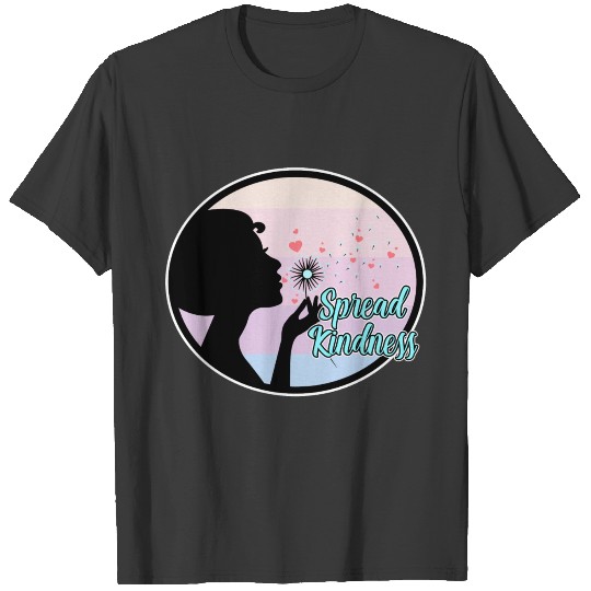 Spread Kindness Dandelion Pusteblumen Shirt Ladies T-shirt