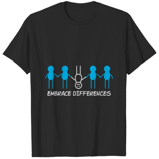 Discover Autism Embrace Difference Special Education Needs T-shirt