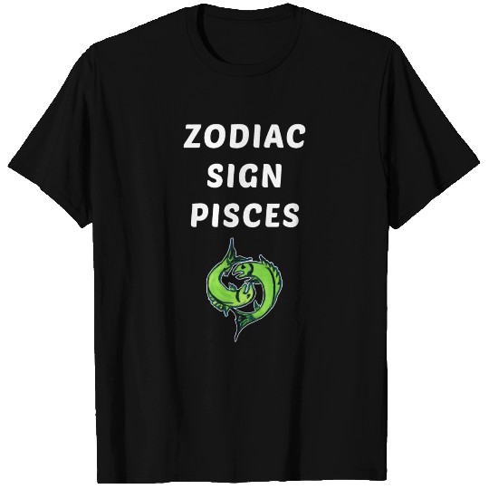 zodiac sign pisces T-shirt