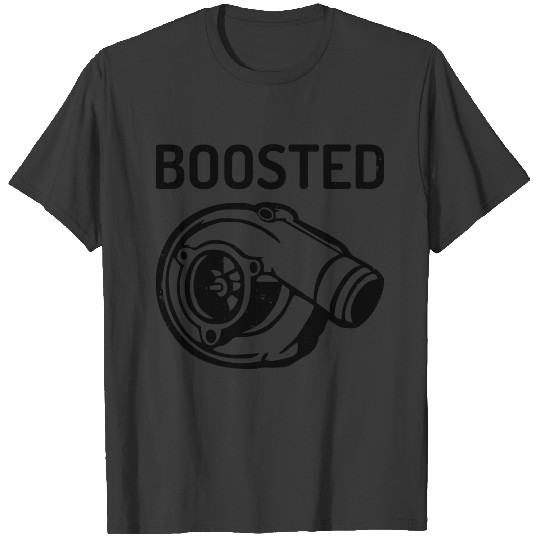 Boosted Turbo Tuner Tuning automotive mechanic T-shirt