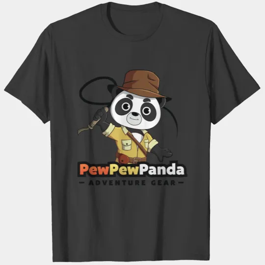 Indiana Jones Pew Pew Panda Special Edition T-shirt