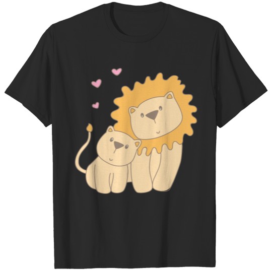 Discover Lion with baby lion T-shirt