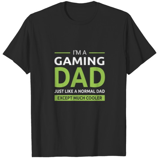 Discover Gaming Video Game Dad Fathers Day T-shirt