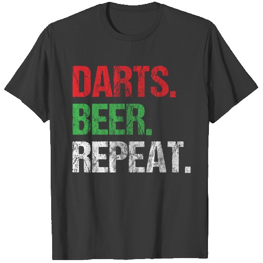 Darts Player Funny Team Sports Bullseye Gift T-shirt