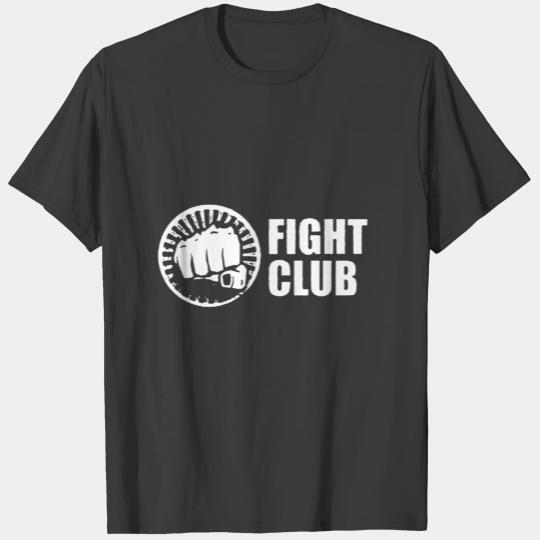 fight club fist circle T-shirt