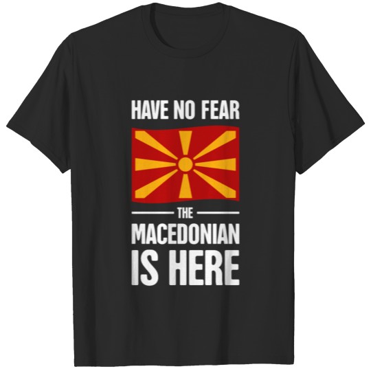 Discover Macedonian Republic of Macedonia Flag T-shirt