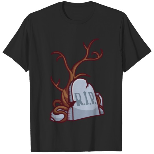 Discover A Halloween Tomb of Dead Person T-shirt