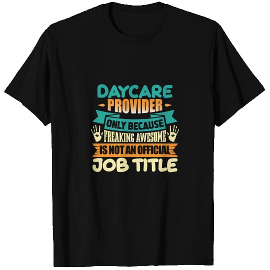 Daycare Teacher Profession Design T-shirt