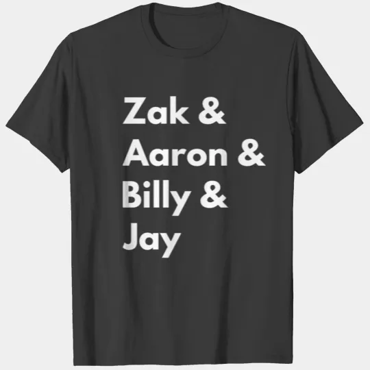 Ghost adventures crew names list T-shirt